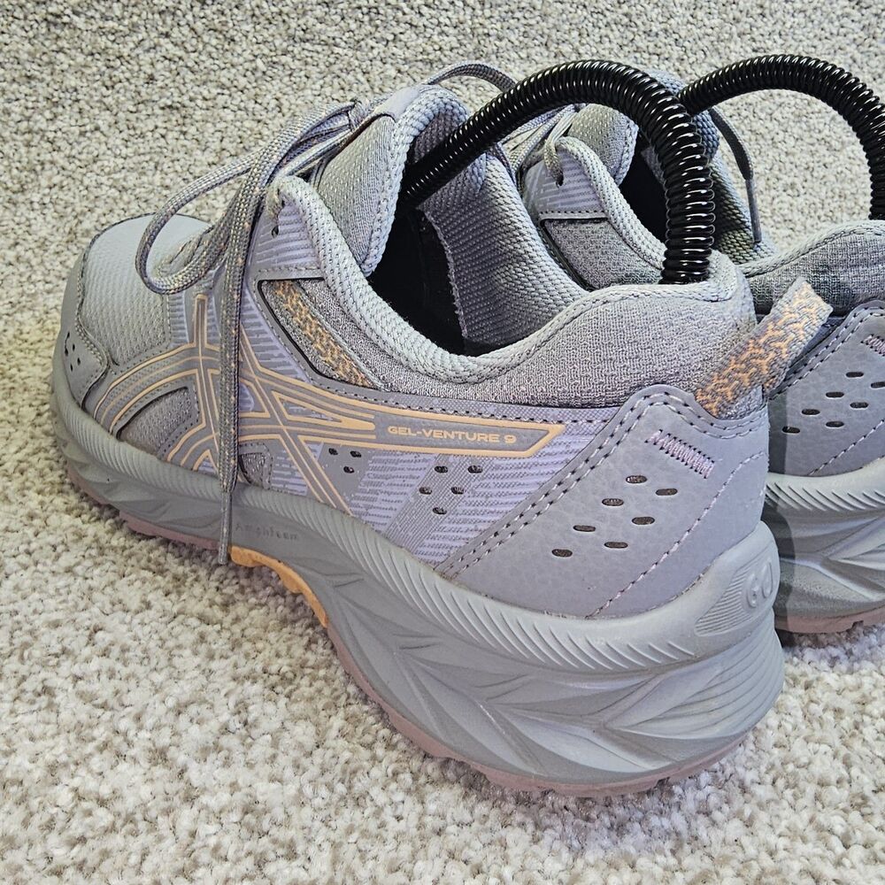 Asics Gel Venture 9 Running Shoes Womens Size 8B‎ Gray Sneakers 1012B313 - Picture 8 of 14